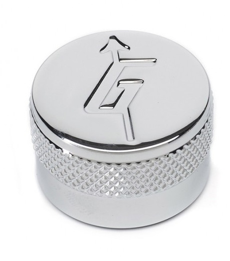 GRETSCH STYLE KNOB CHROME