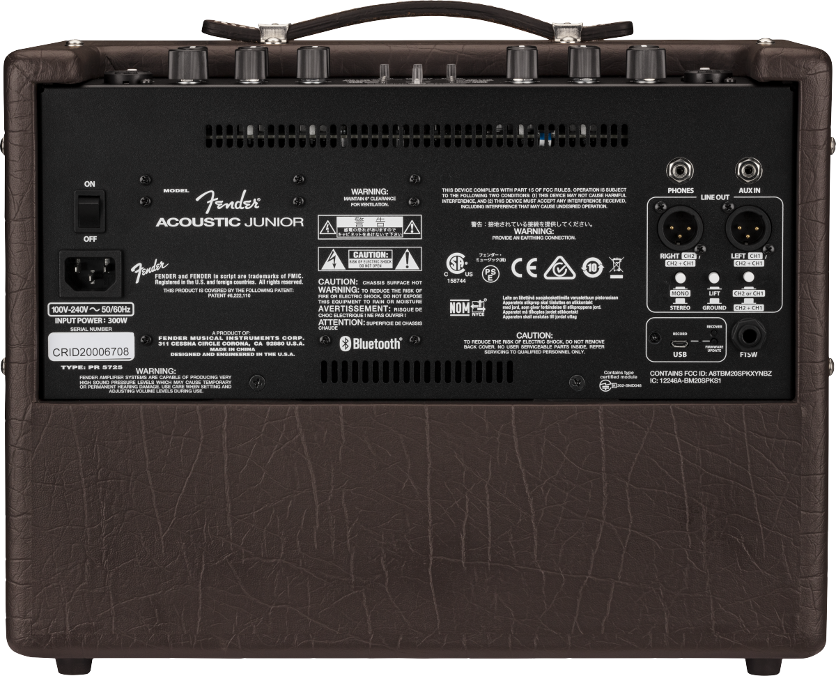 FENDER ACOUSTIC JR