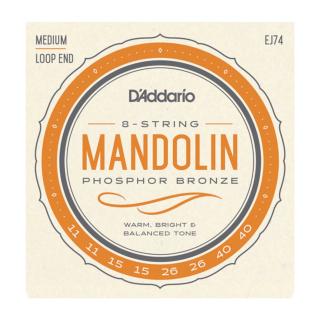 Jeu de Cordes pour mandoline D\'Addario J74