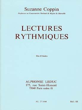 COPPIN LECTURES RYTHMIQUES FIN D'ETUDES