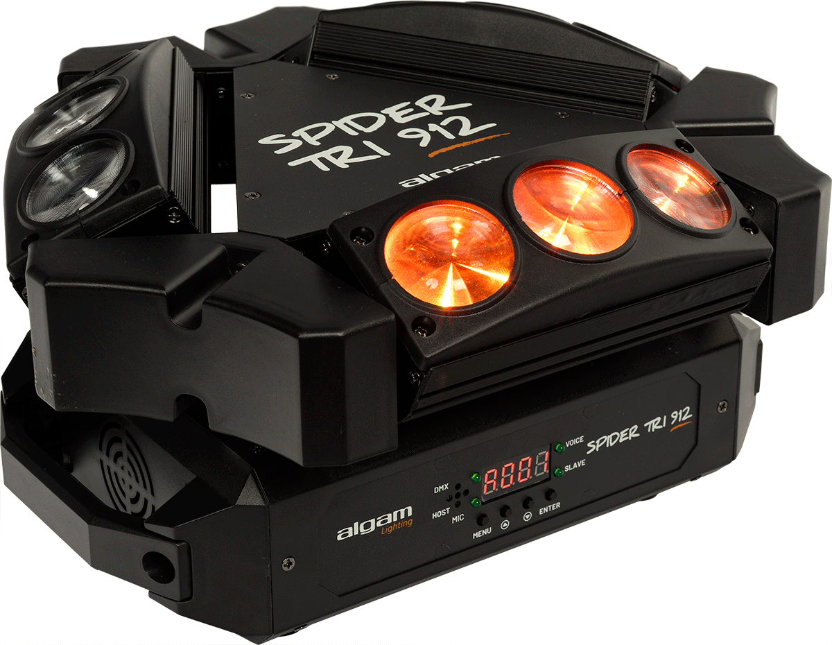 JEU LUMIERE SPIDER TRI 912 - ALGAM LIGHTING
