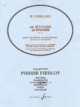 PARTITIONS FERLING 48 études op31 pour hautbois ou saxophone