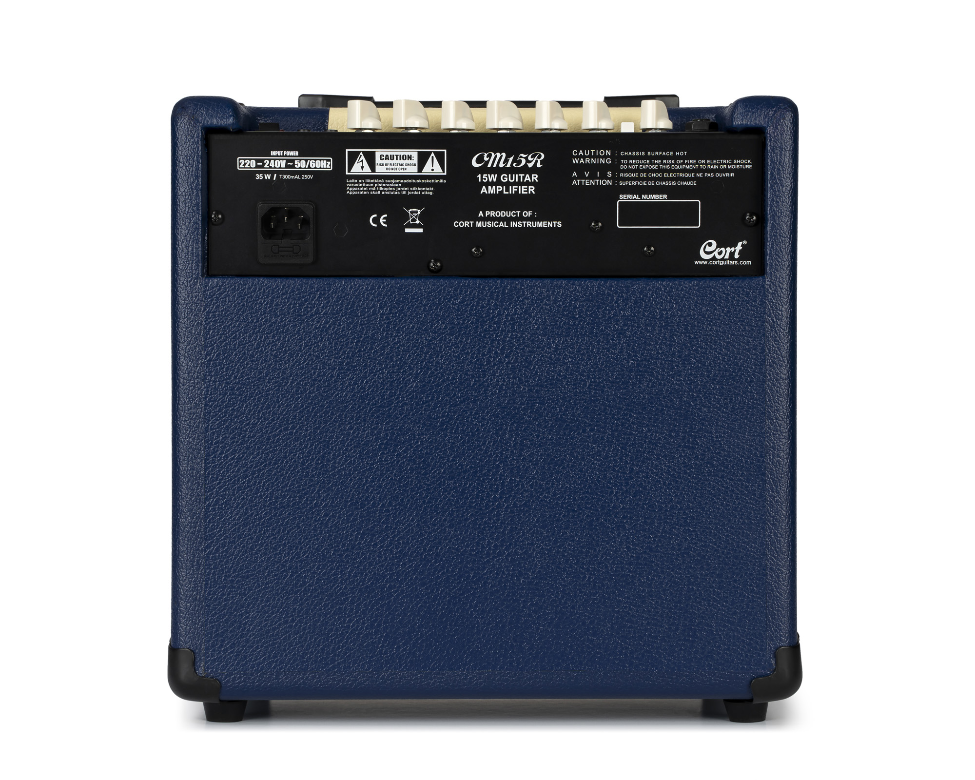 AMPLI GUITARE CORT 15W REVERB BLEU