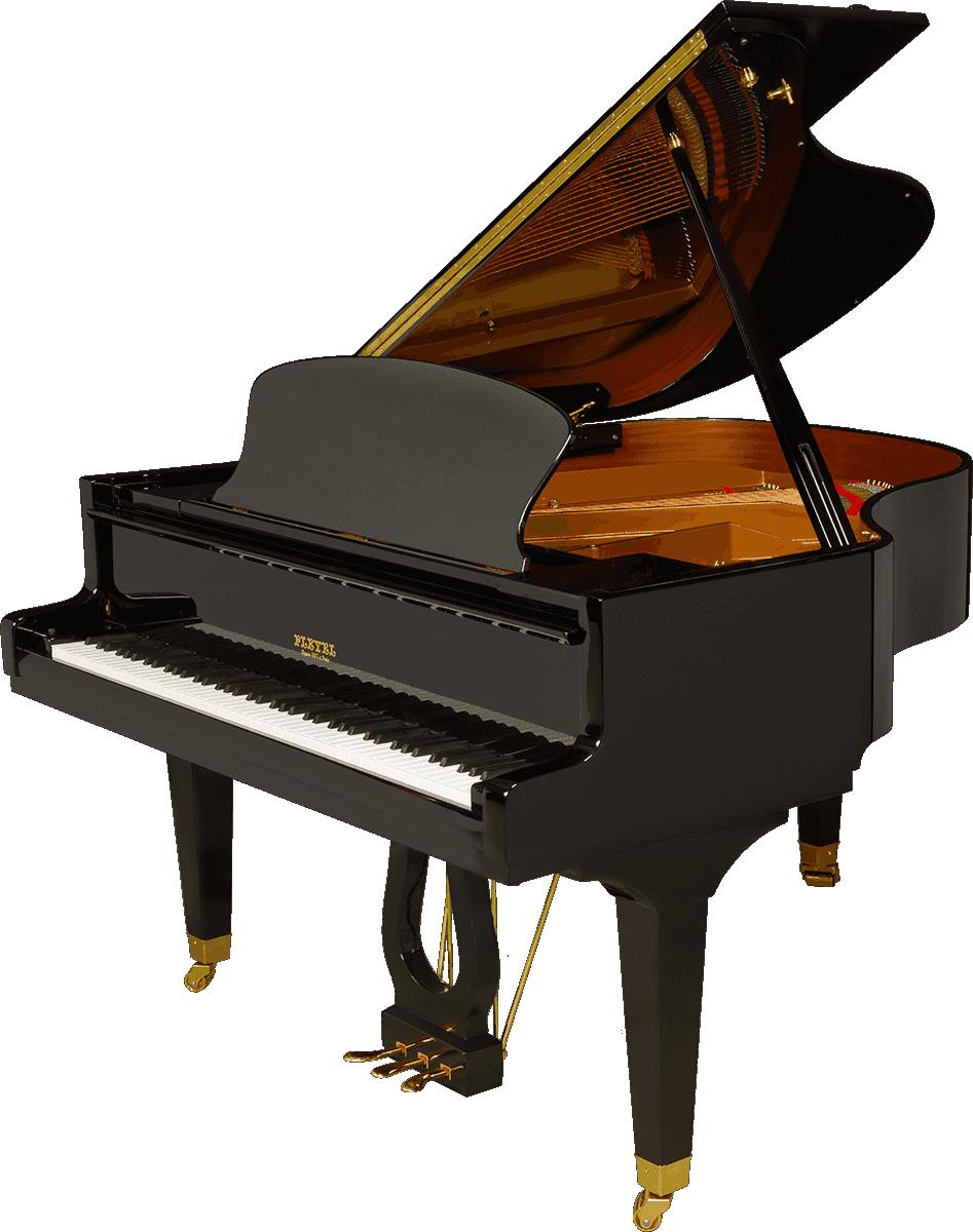 Piano à queue PLEYEL P170-BLK