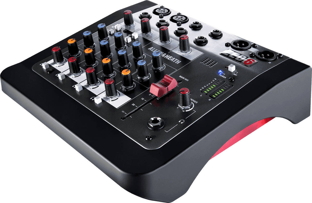 ALLEN & HEATH - ZED-6 GSPre - 2 in mono, 2 stéréo