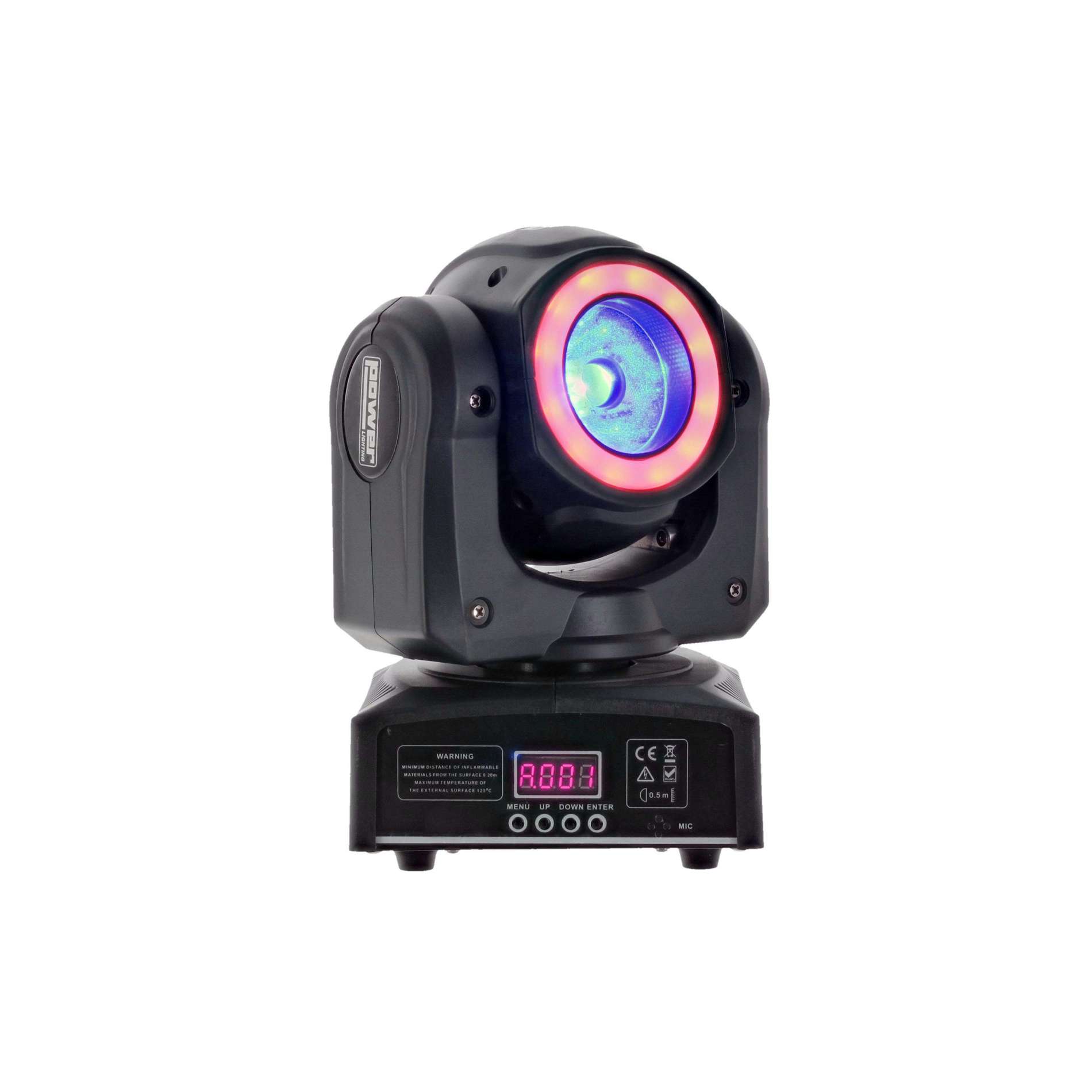 LYRE BEAM 50 RING POWER LIGHTING avec anneau