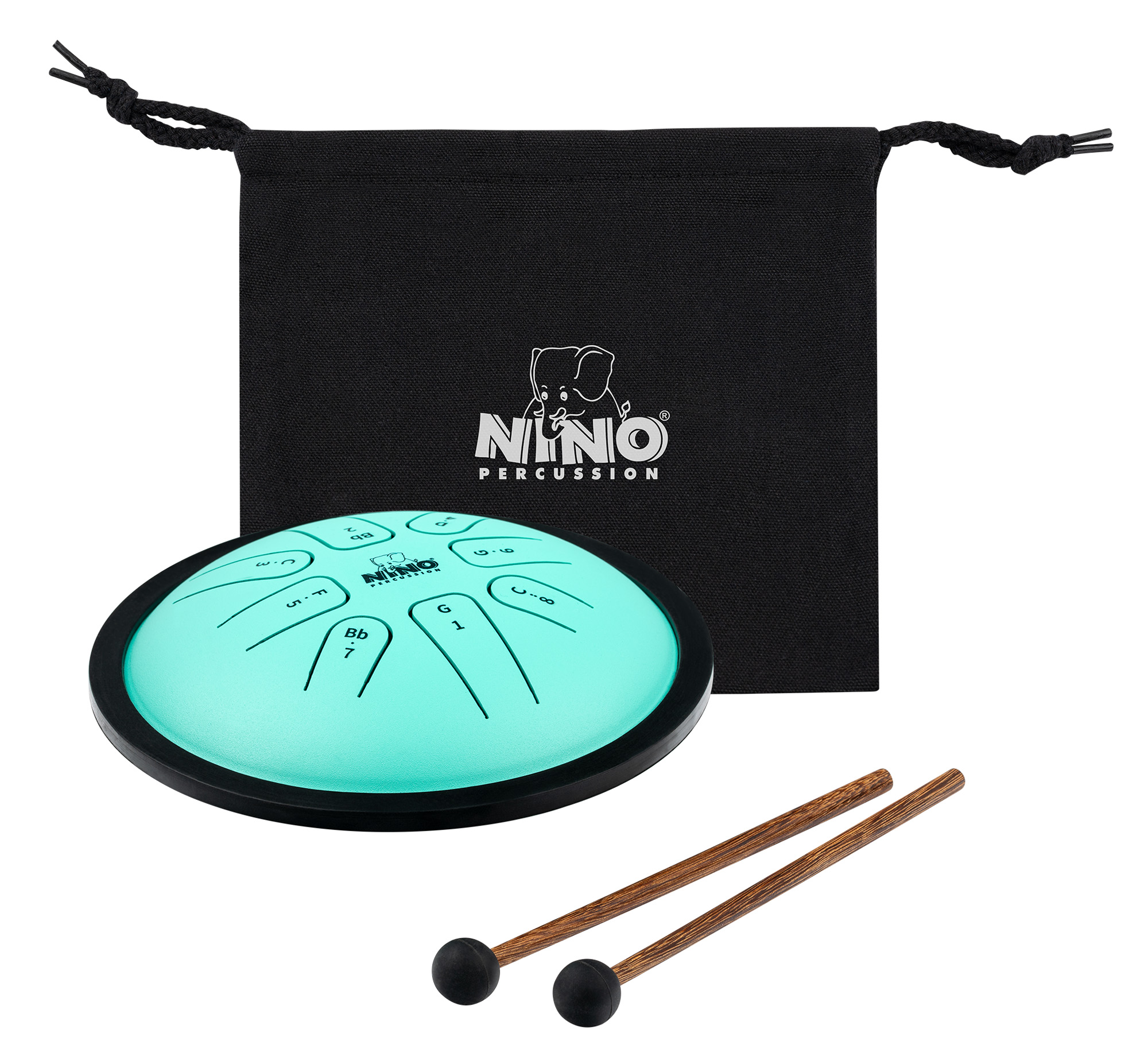 TONGUE DRUM NINO VERT SMALL Sol mineur