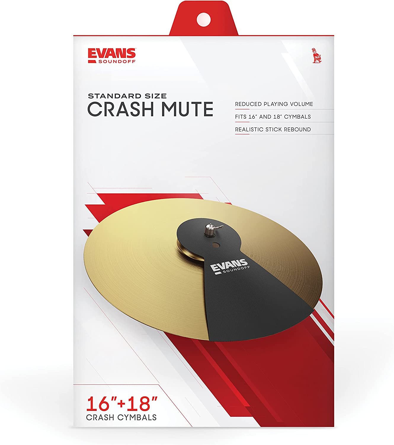 Evans Sourdine pour cymbale SoundOff par Evans 16 et 18