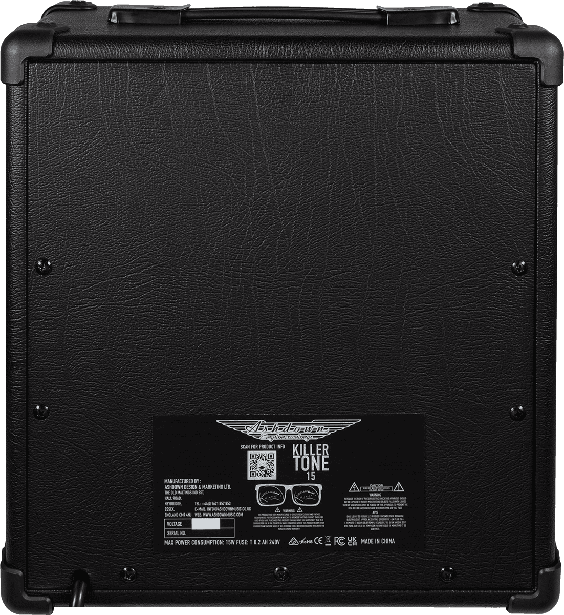 Ampli guitare ASHDOWN - KT-15 Killertone - 15W 8