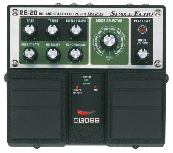 Boss RE20 Pédale reverb / delay / echo