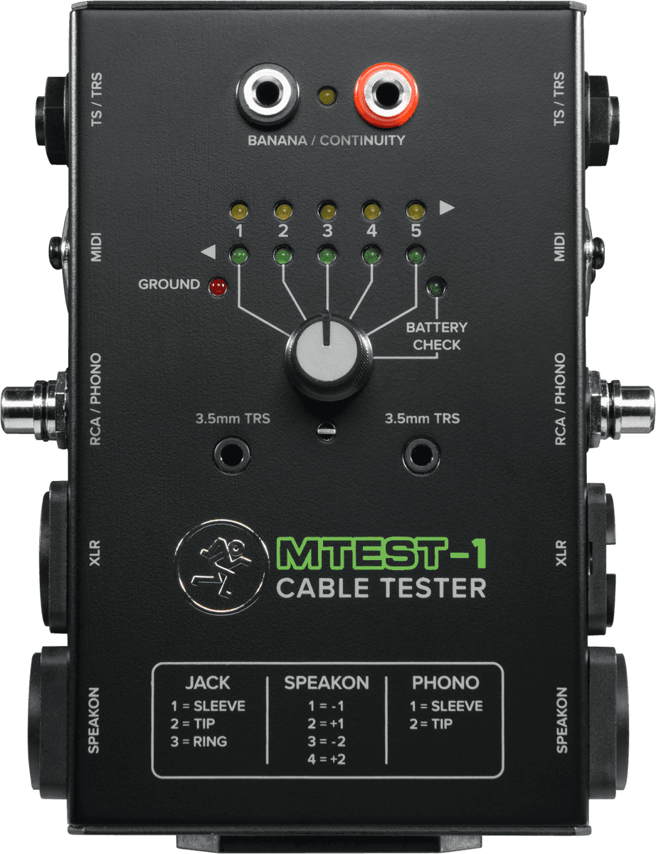 MACKIE - MTEST-1 Testeur de câble