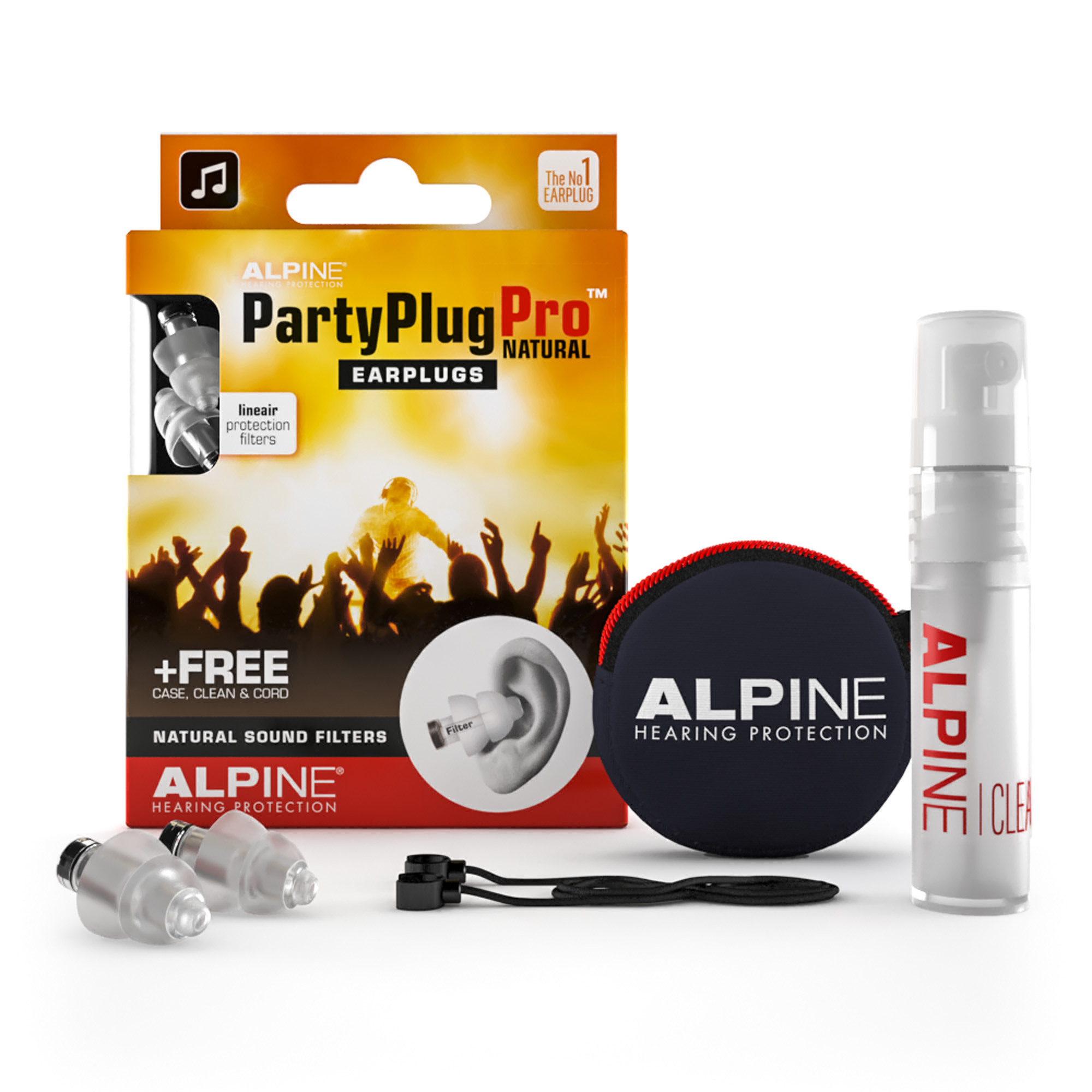 BOUCHONS ALPINE PARTYPLUG PRO NATURAL