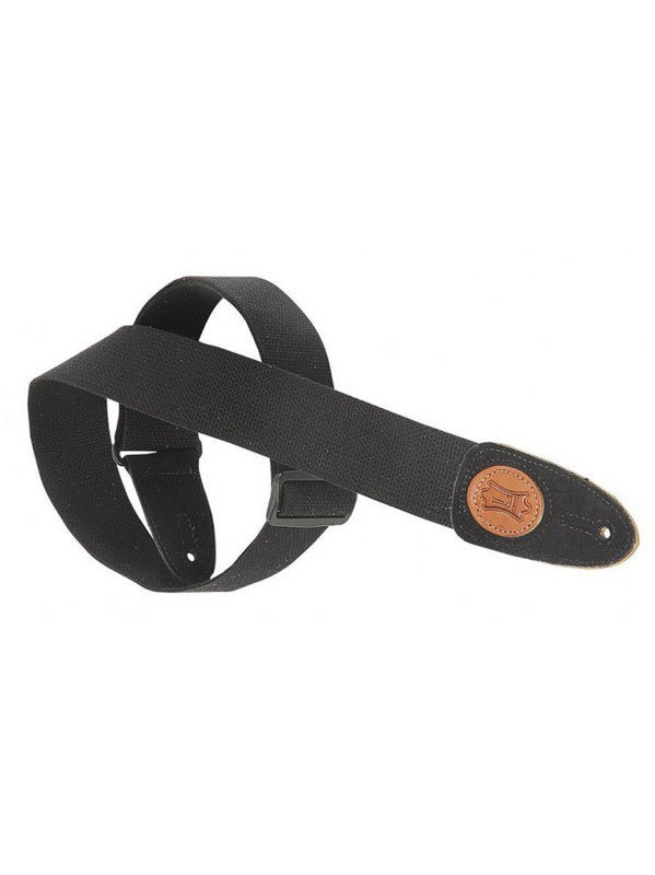 SANGLE LEVY\'S LEV-MSSC8-BLK 5 cm, coton, avec logo Levy\'s en cuir - Black