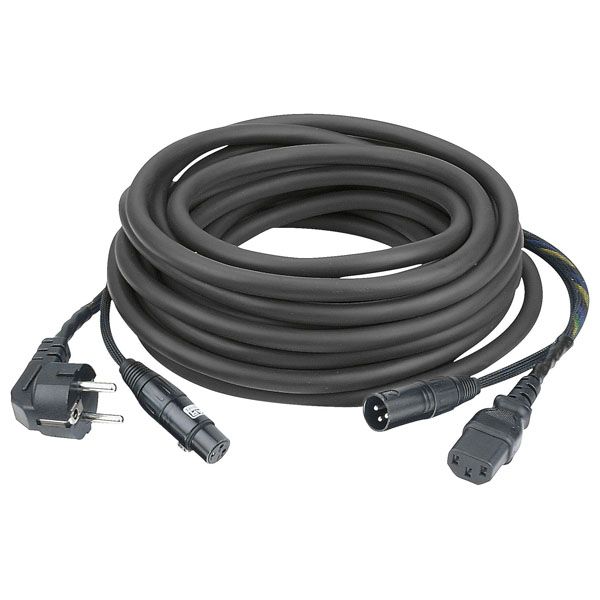 CABLE DAP AUDIO FP08 Hybride Schuko/XLR F - IEC/XLR M