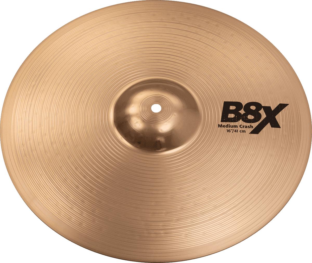 Cymbale SABIAN B8X Crash - 16 medium