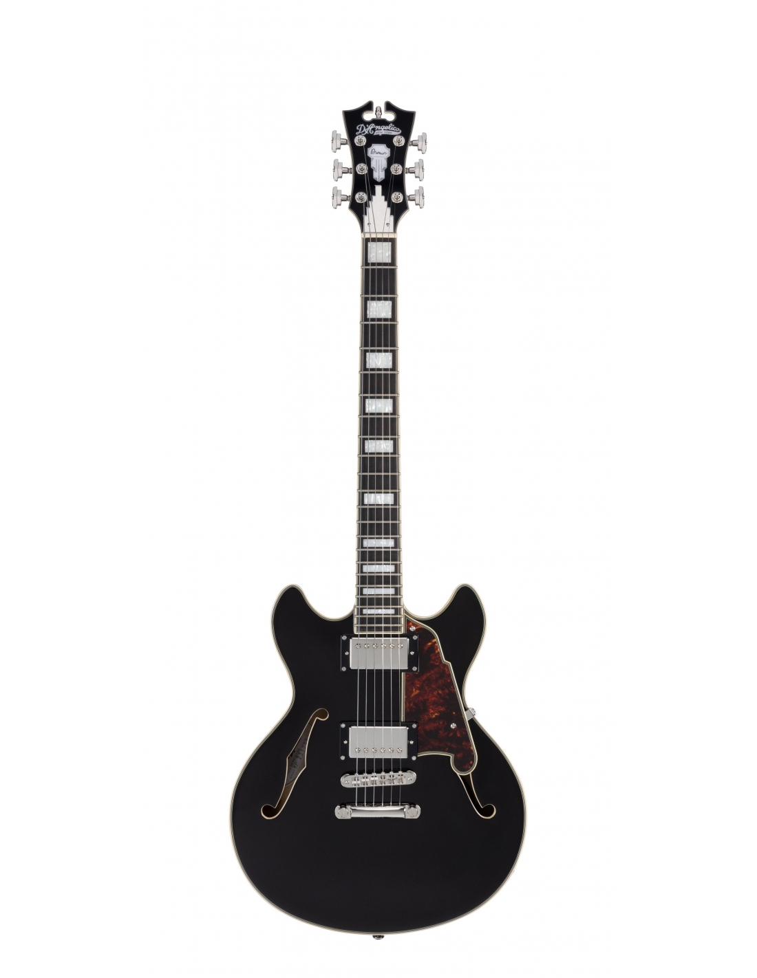 Guitare D\'ANGELICO Premier Mini DC Black Flake