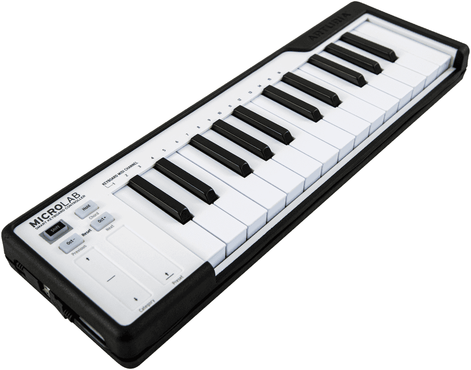 Arturia - CLAVIER MAITRE MICROLAB NOIR