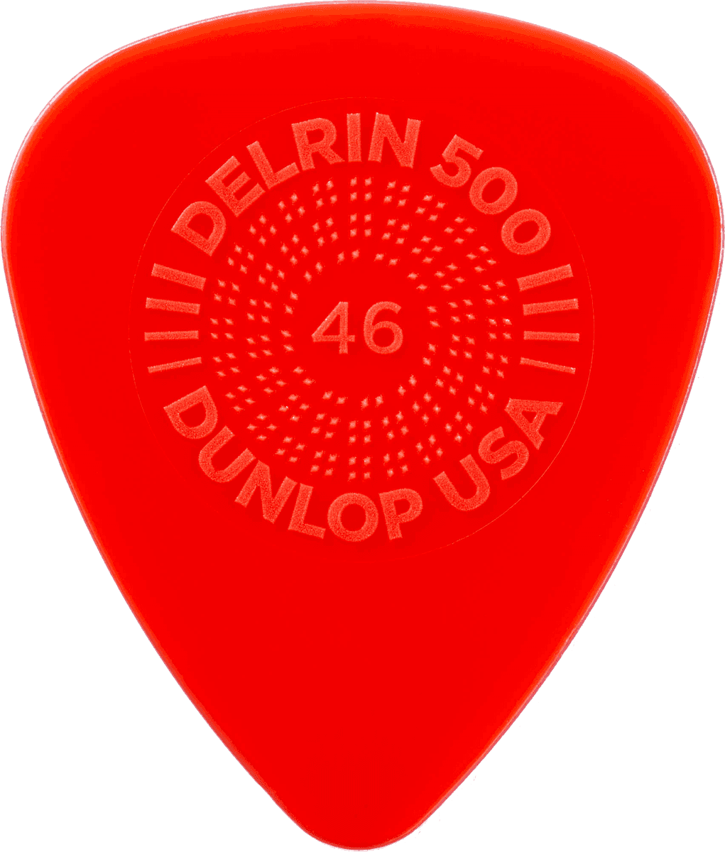 MEDIATOR DUNLOP Delrin 500 Prime Grip 0,46mm x12