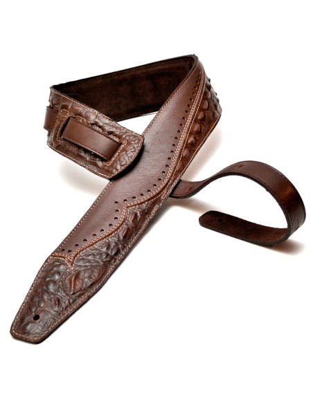 Sangle Bourbon Strap Chicago Marron