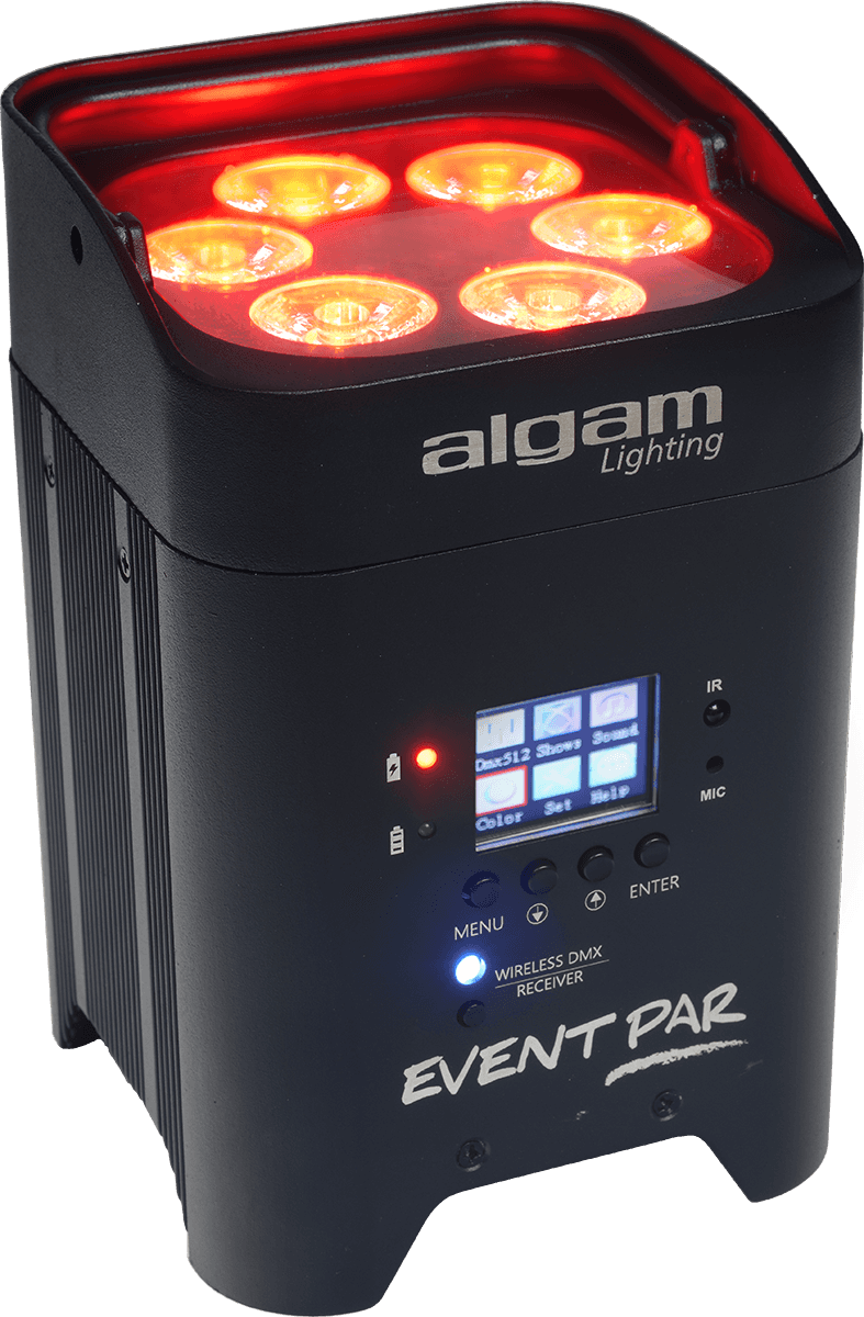 PROJECTEUR LED BATTERIE EVENTPAR - ALGAM LIGHTING