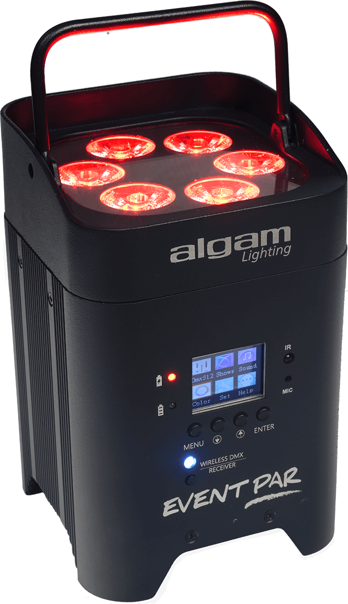 PROJECTEUR LED BATTERIE EVENTPAR - ALGAM LIGHTING