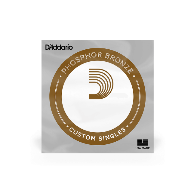 Corde à l\'unité PB026 D\'Addario Phosphore Bronze 0.26