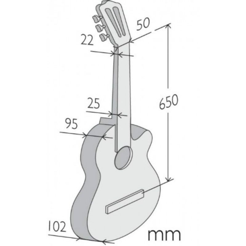 Guitare Alhambra 7FC CW E8