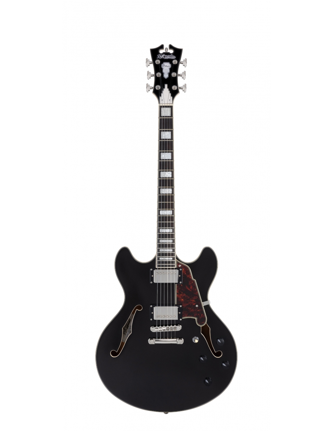 Guitare D\'ANGELICO Premier DC Black Flake (avec housse)