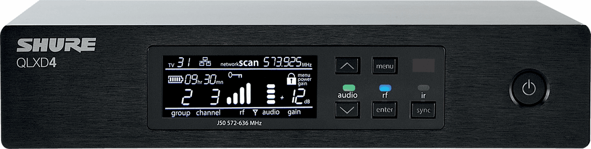 RECEPTEUR QLXD4 G51 - SHURE