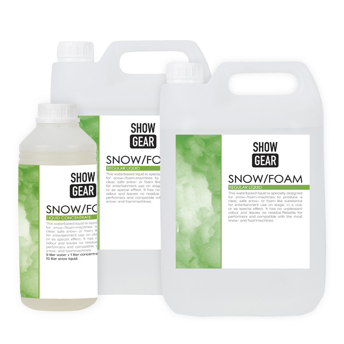 Showgear - Snow/Foam Concentrate 5 litre