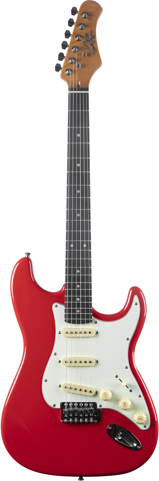 GUITARE ELECTRIQUE ST300 STRAT FIESTA RED VINTAGE - EKO