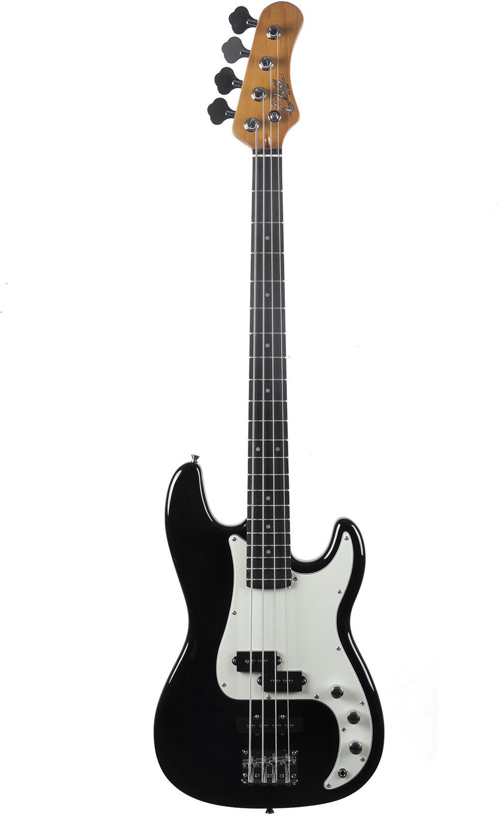 Basse EKO PJ300-BLK - 4 cordes Type PJ vintage - Black