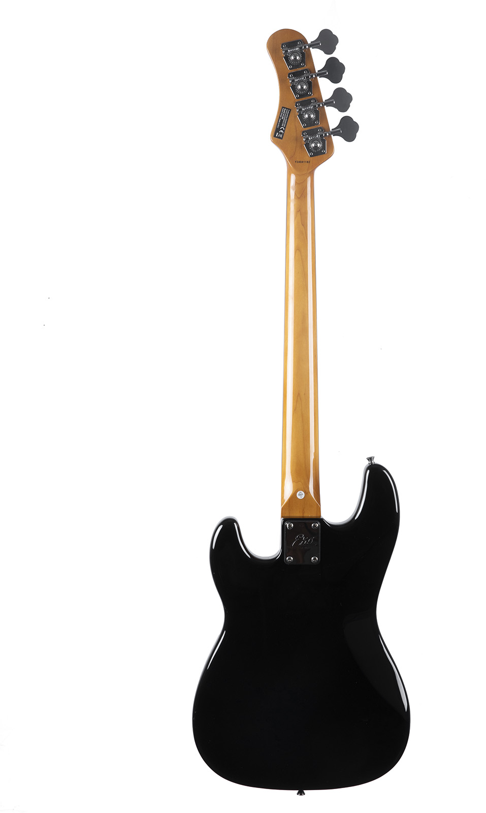 Basse EKO PJ300-BLK - 4 cordes Type PJ vintage - Black
