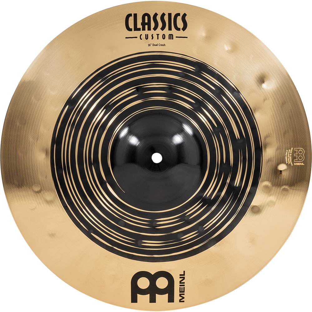 CYMBALE CRASH 16 CLASSICS CUSTOM DUAL - MEINL