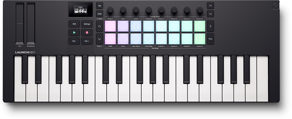 CLAVIER MAITRE LAUNCHKEY MINI 37 MK4 - NOVATION