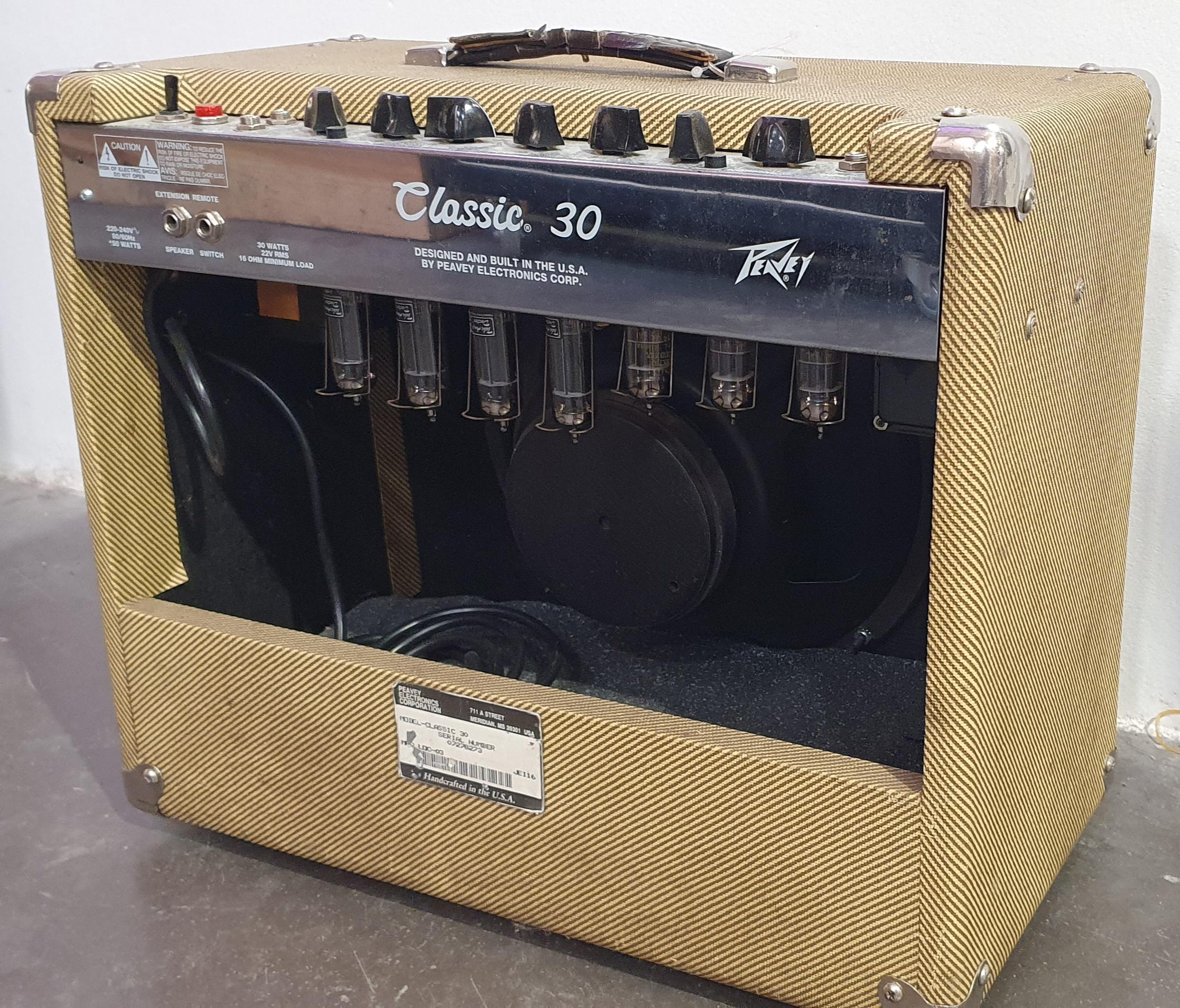 OCCASION - AMPLI PEAVY CLASSIC 30