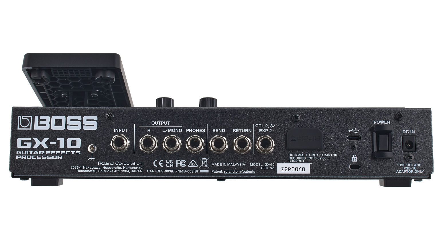 BOSS GX-10 - Multi effets processeur de guitare/basse