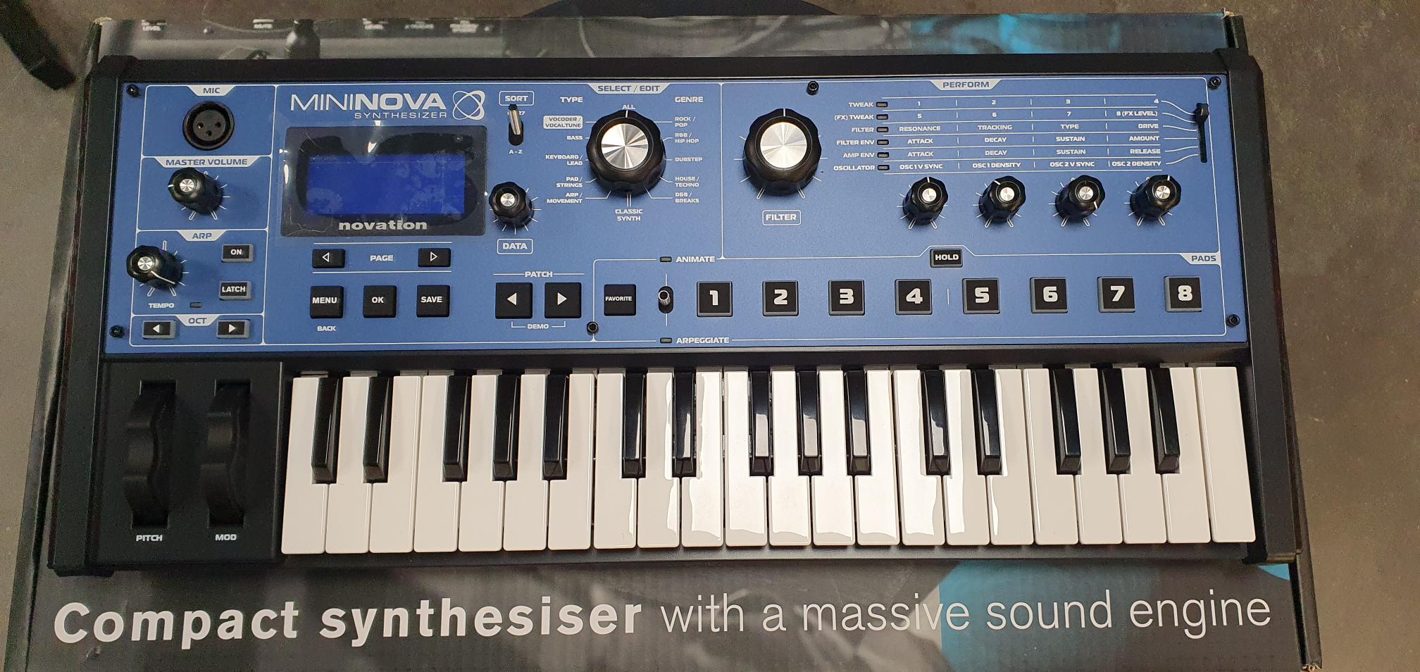 OCCASION - SYNTHETISEUR MININOVA - NOVATION