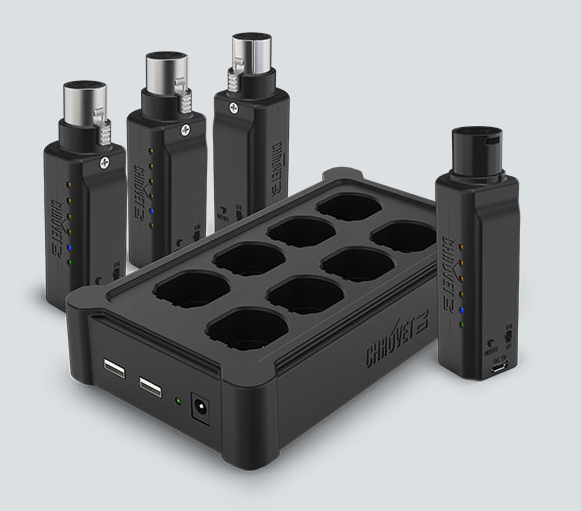 PACK SYSTEME DMX SANS FIL D-FI XLR - CHAUVET