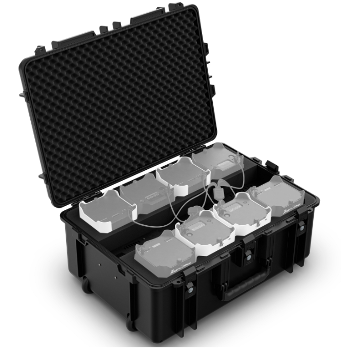 FLIGHTCASE STATION CHARGE pour 8PAR FREEDOM Q9 - CHAUVET