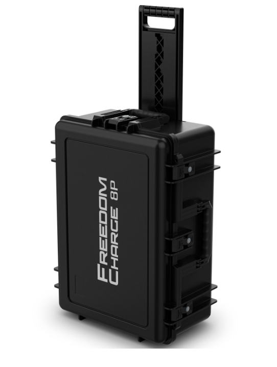 FLIGHTCASE STATION CHARGE pour 8PAR FREEDOM Q9 - CHAUVET