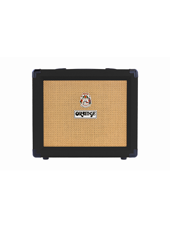 Ampli guitare électrique Orange Combo Crush 20W, HP 8 pouces, 2 canaux - Noir