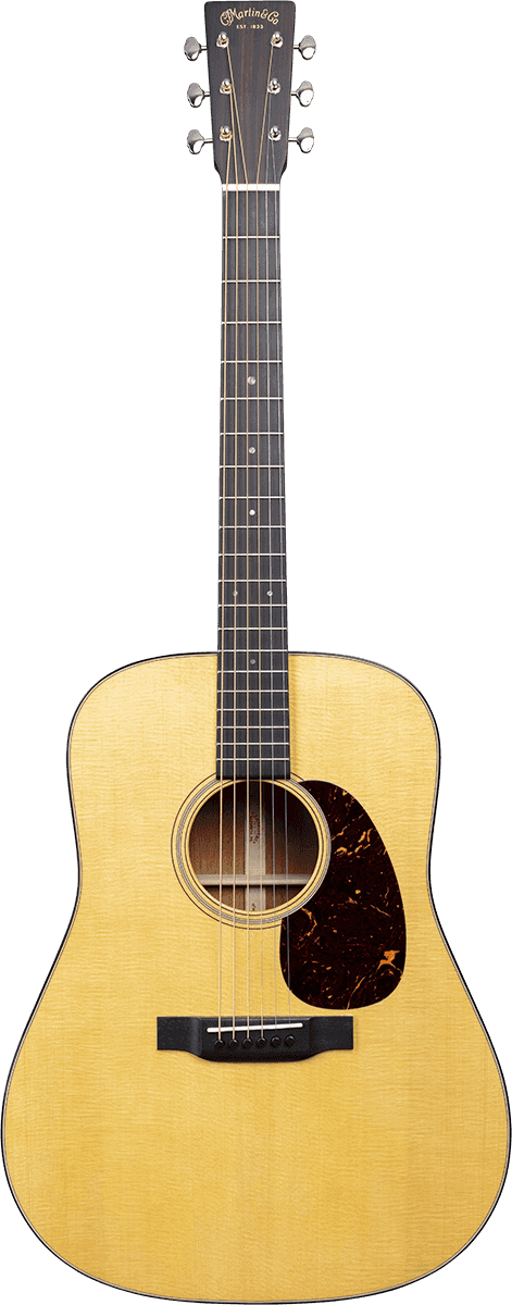 GUITARE ACOUSTIQUE MARTIN & CO D18 Dreadnought Epicéa Sitka/Acajou + ETUI