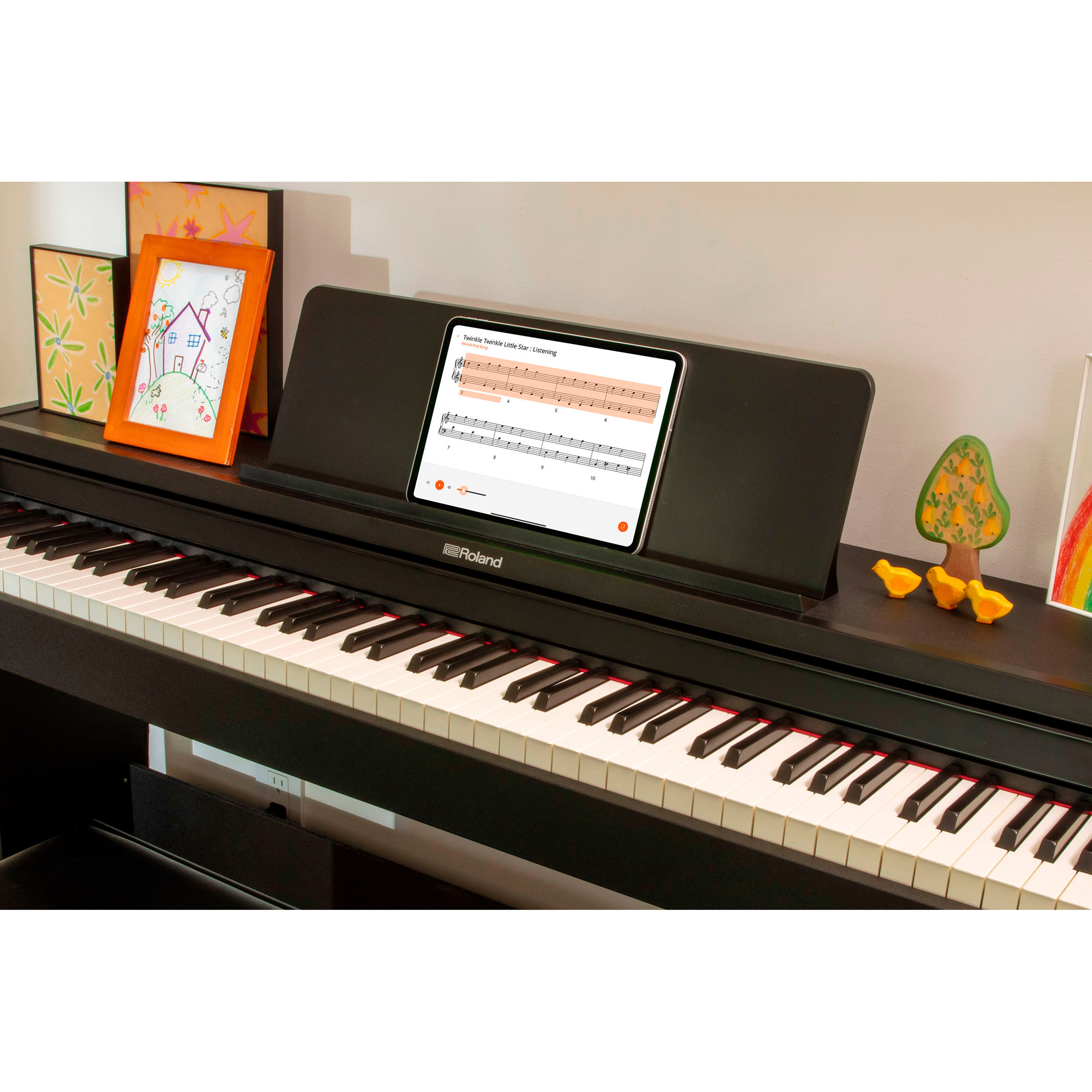 Piano numérique Roland RP107-BKX Noir