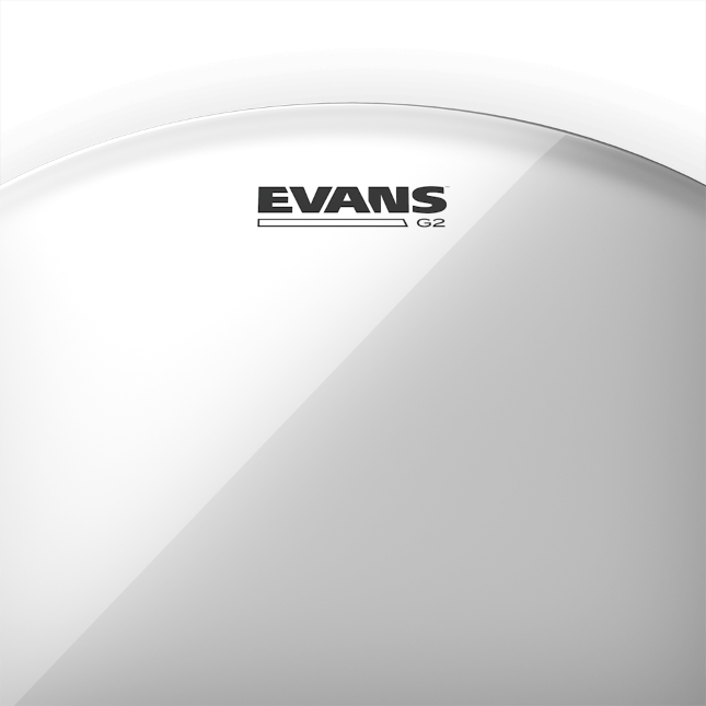 Peau EVANS G2 transparente, 8 pouces