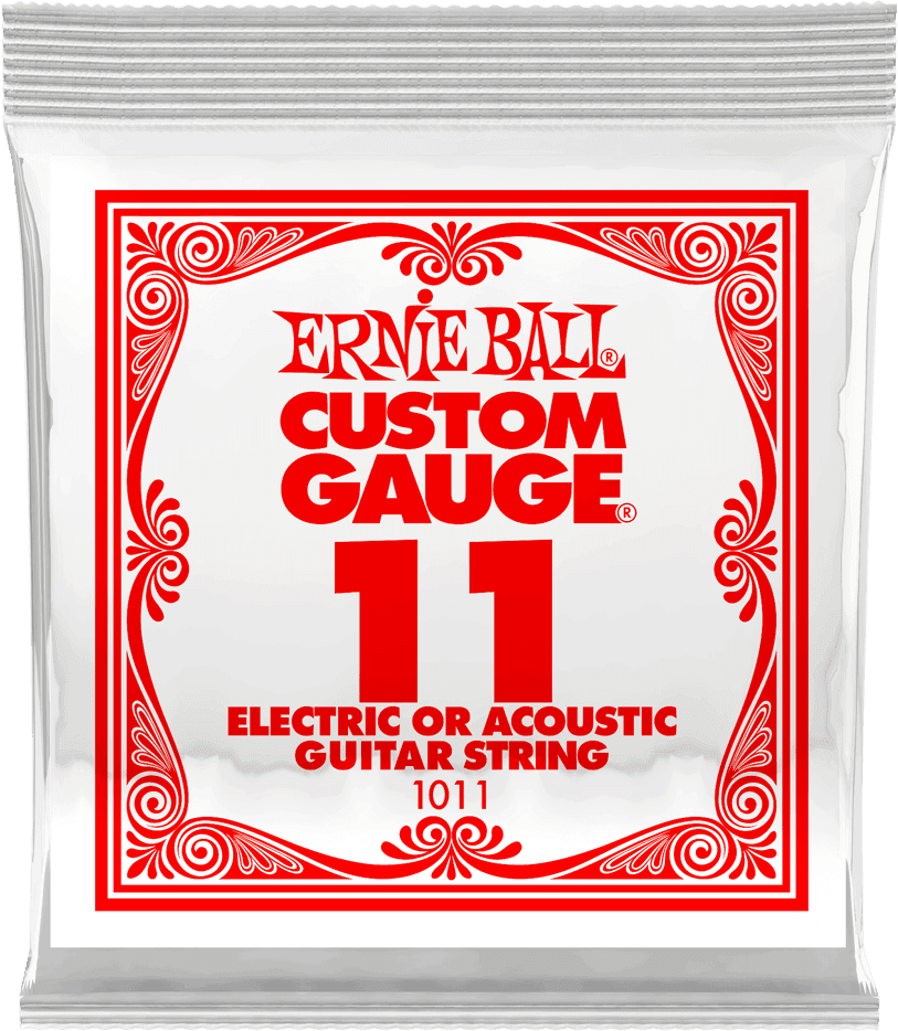 Corde à l\'unité ERNIE BALL Acier plein 11