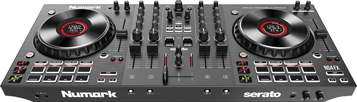 CONTROLEUR DJ 4 VOIES NS4FX - NUMARK