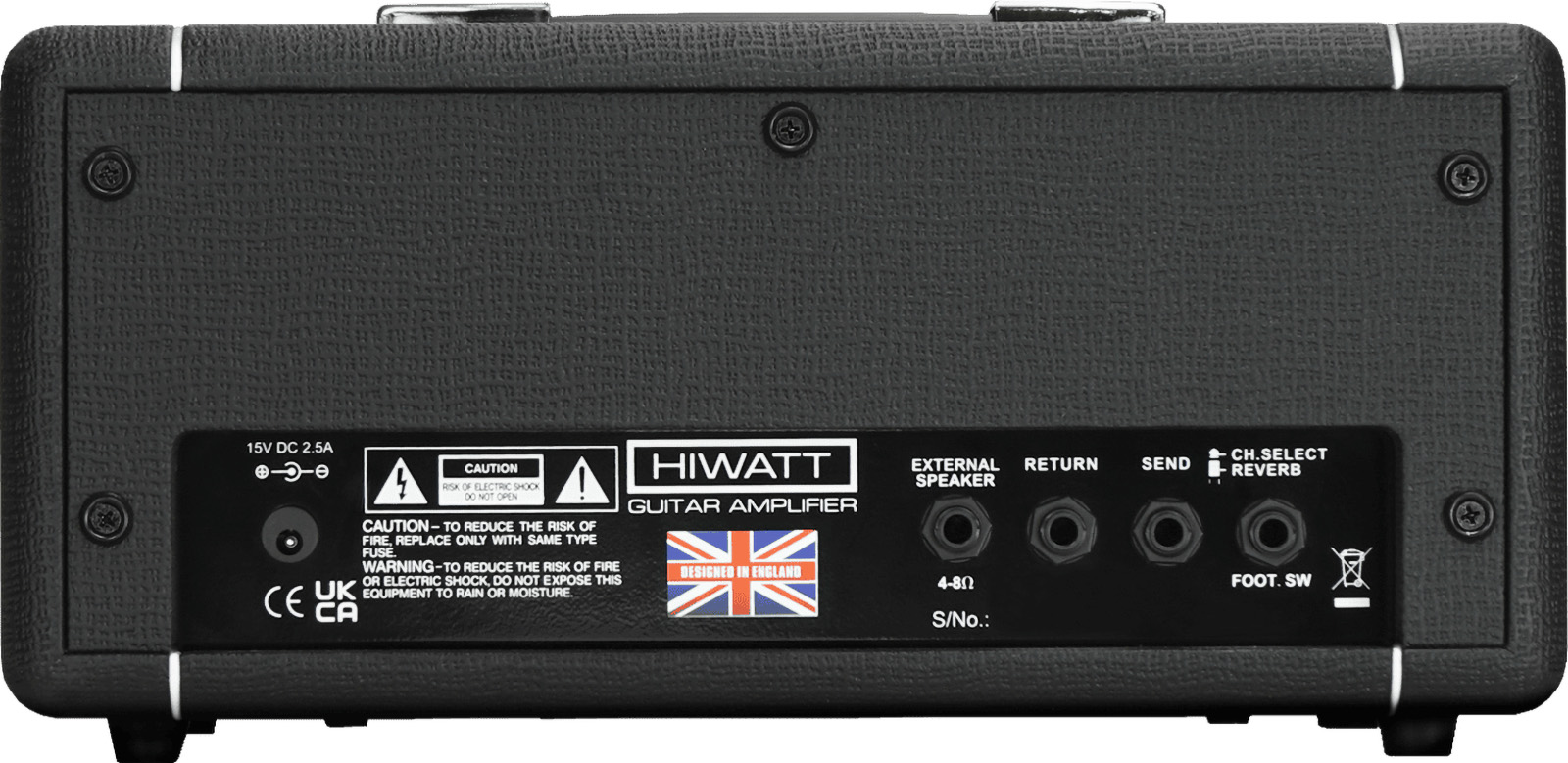 Tête d\'ampli guitare HIWATT - LEEDS 25RH Leeds - 25w reverb