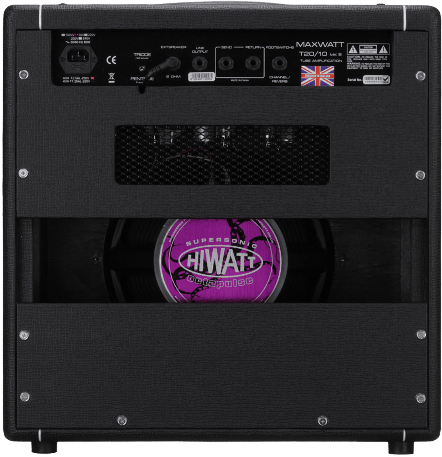 Ampli guitare HIWATT - TB-2010C-112 Tube Series - Combo T20/10C - 10/20w 1x12