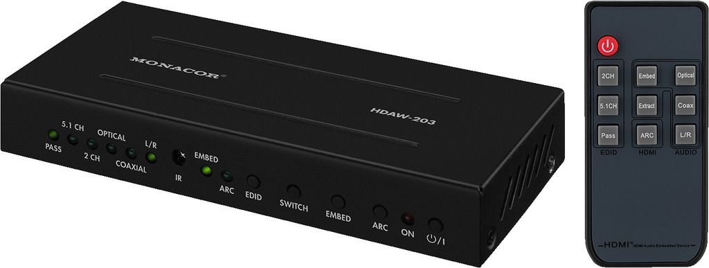 EXTRACTEUR AUDIO HDMI MONACOR